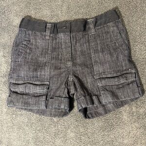 Nine West Black Denim Women's Shorts‎